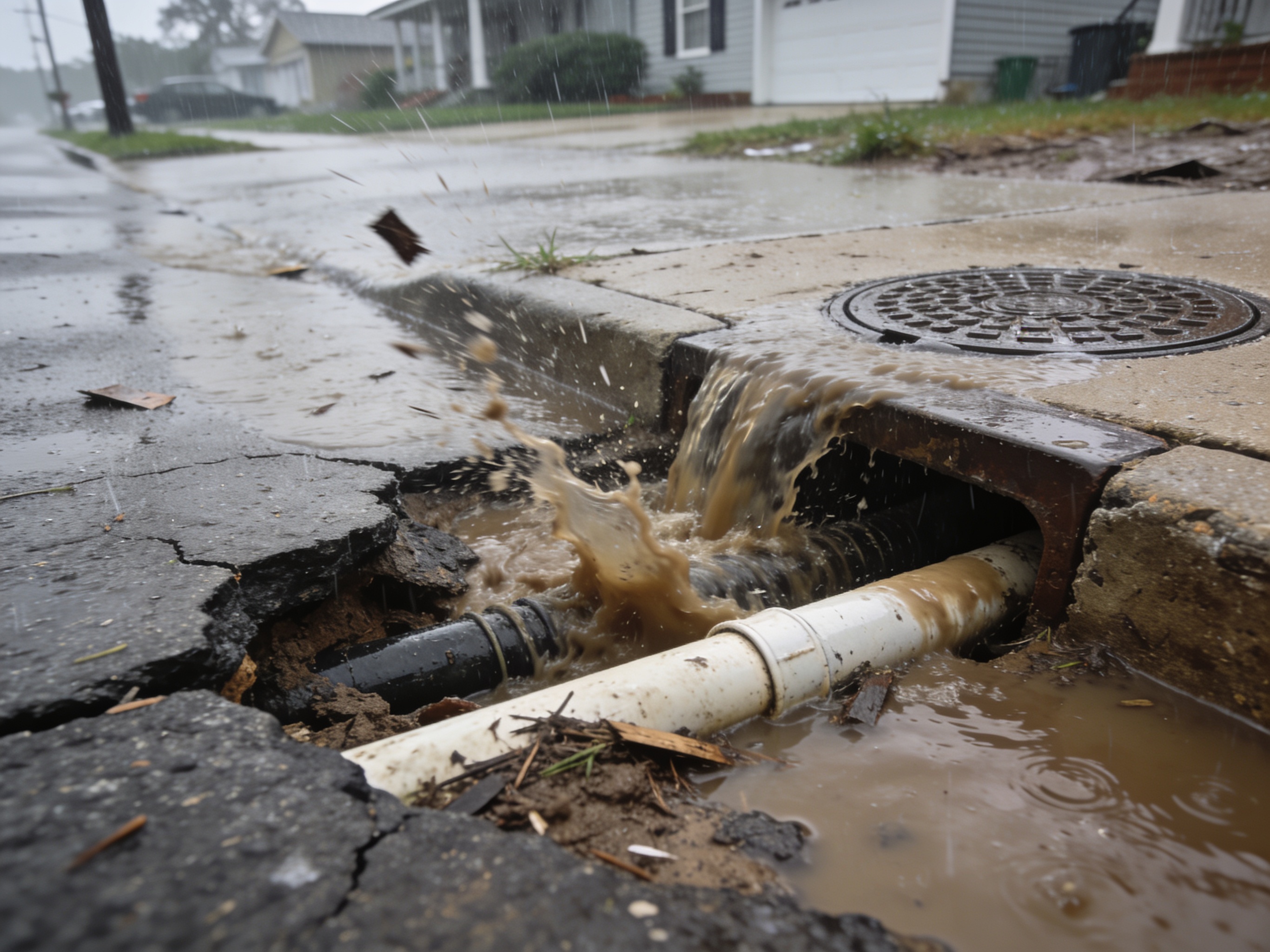 How Heavy Rains and Hurricanes Affect Sewer Lines in Pensacola