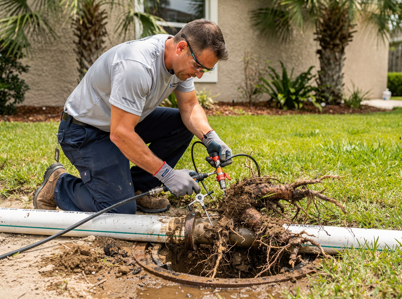 Sewer Line Repair near Me in 32509 Corry Station, FL 32509