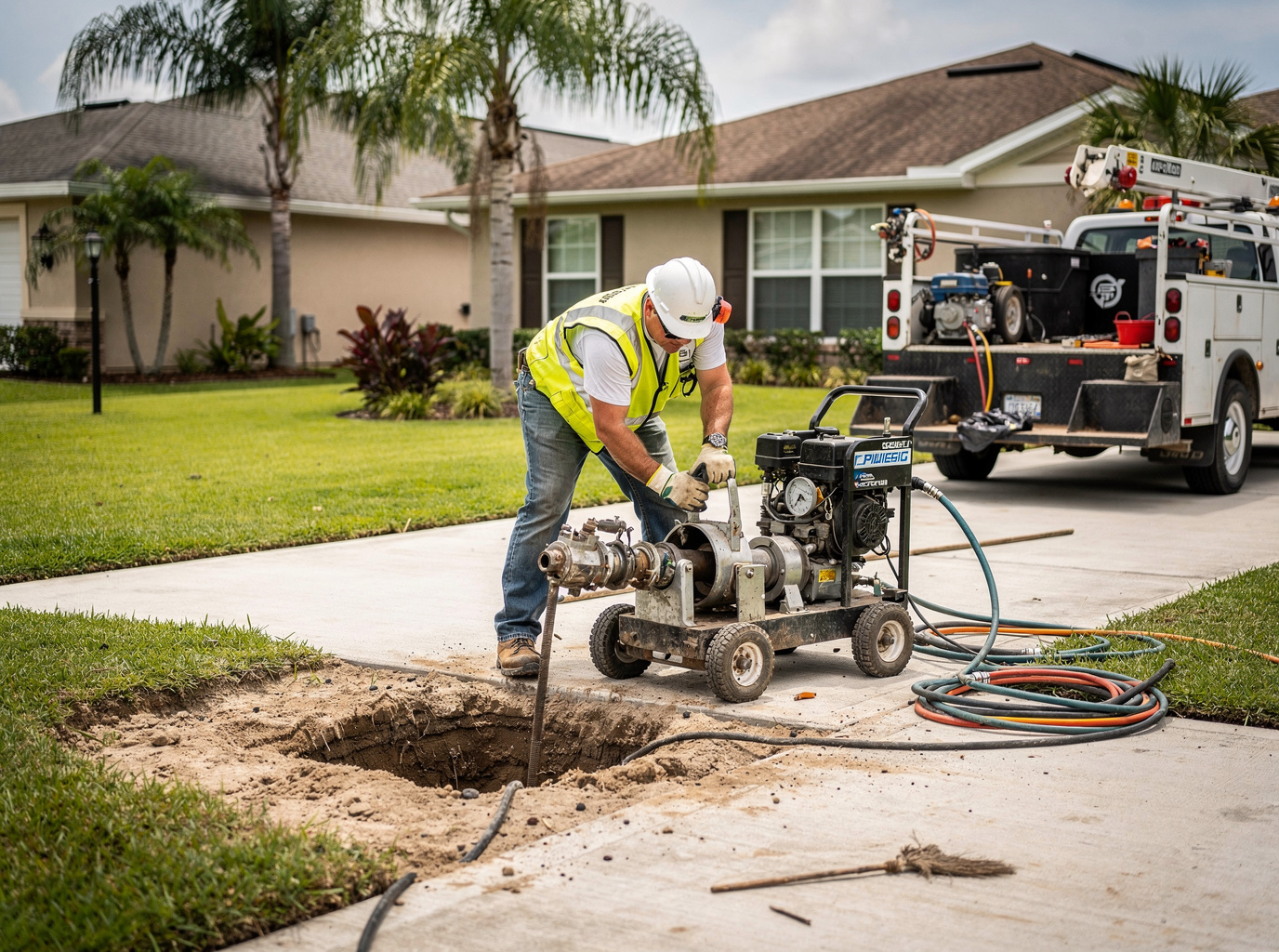 Trenchless Sewer Repair in Pensacola, FL